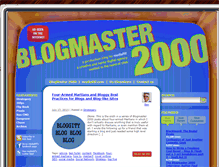 Tablet Screenshot of blogmaster2000.com